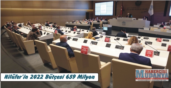 Nilüfer’in 2022 Bütçesi 659 Milyon